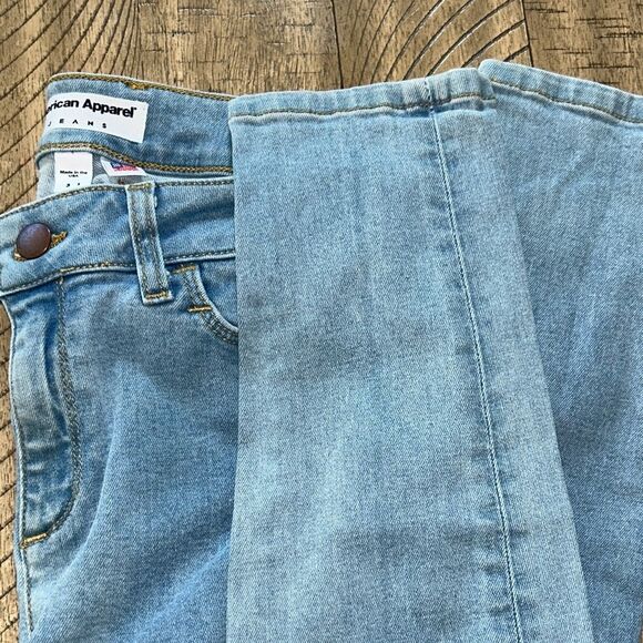 🇺🇸 American Apparel Women's 5 pockets Skinny Faded Jeans 👖 Made in USA 🇺🇸 - Picture 6 of 17